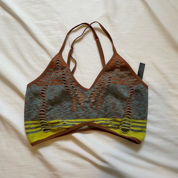 NWOT Out from Under Aubrey seamless space-dye bralette Size M/L - Picture 2 of 4